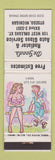 Matchbook Cover - DeGood's Radiator Auto Glass Otsego MI hillbilly