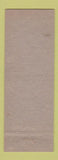 Matchbook Cover - Blue & Gray Lunch Frederick MD