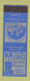 Matchbook Cover - Lord Calvert Inn College Park MD