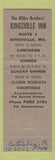 Matchbook Cover - Kingsville Inn MD
