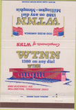 Matchbook Cover - WTNN Millionton Memphis TN Radio 40 Strike