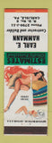 Matchbook Cover - Earl Hammann Contractor Builder Carlisle PA pinup