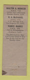 Matchbook Cover - RMS Convention 1958 San Francisco CA pinup WEAR