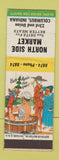 Matchbook Cover - North Side Market Columbus IN hillbilly WEAR
