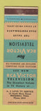 Matchbook Cover - RCA Victor TV AJ Love Montgomery PA