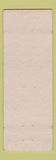 Matchbook Cover - Grow's Richfield oil gas Hudson Falls NY pinup