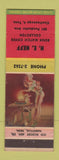 Matchbook Cover - HE Neff Match Collector Chattanooga TN pinup