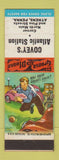 Matchbook Cover - Covey's Atlantic oil gas Athens PA WEAR