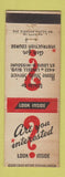 Matchbook Cover - Home Study Service St Louis MO