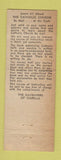 Matchbook Cover - Home Study Service St Louis MO