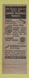 Matchbook Cover - Diamond Dinner Plates disposable product