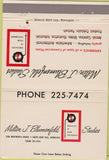 Matchbook Cover - Blumenfeld Studios South Saint Paul MN 40 Strike