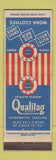 Matchbook Cover - Big Ben Blue Bell Casey Jones Work Clothes