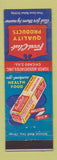 Matchbook Cover - Food Club Foods Cheese Topco Chicago IL