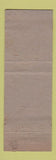 Matchbook Cover - Food Club Foods Cheese Topco Chicago IL