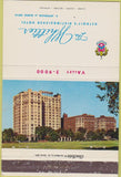 Matchbook Cover - The Whittier Hotel Detroit MI WEAR 40 Strike