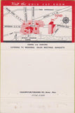 Matchbook Cover - The Whittier Hotel Detroit MI WEAR 40 Strike