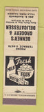 Matchbook Cover - Benner's Grocery Deli Villa Park IL WEAR