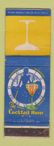 Matchbook Cover - The Cocktail Hour Stock Graphic girlie WEAR