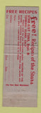 Matchbook Cover - Star Kist Tuna product Terminal Island CA