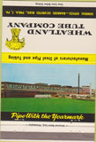 Matchbook Cover - Wheatland Tube Co Philadelphia PA 40 Strike