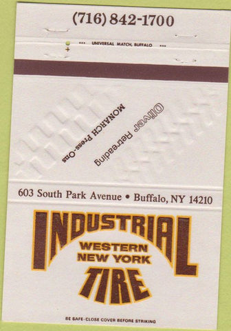Matchbook Cover - Industrial Tire Buffalo NY 40 Strike
