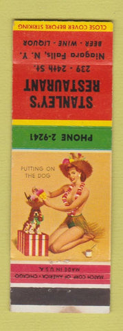 Matchbook Cover - Stanley's Restaurant Niagara Falls NY pinup