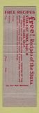 Matchbook Cover - Star Kist Tuna product Terminal Island CA