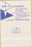 Matchbook Cover - Breidenbaugh's Concrete products Vincennes IN 40 Strike