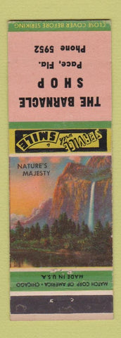 Matchbook Cover - Barnacle Shop Pace FL