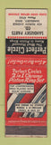 Matchbook Cover - Perfect Circle Piston Rings Sandusky OH