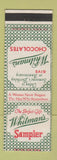 Matchbook Cover - Whitman's Sample Candy Chocolate