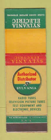 Matchbook Cover - Sylvania Electric Raido Tubes TV