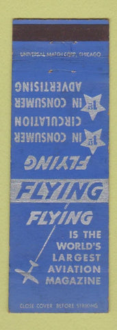 Matchbook Cover - Flying Aviation Magazine