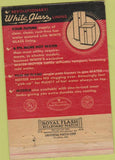Matchbook Cover - White Water Heaters Muskegon Heights MI 40 Strike