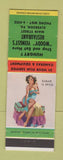 Matchbook Cover - Woody Yeingst's Restaurant Elverson PA pinup