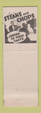 Matchbook Cover - Wayne's Grill New Castle IN hillbilly