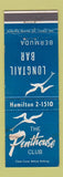 Matchbook Cover - Penthouse Club Longtail Bar Bermuda WORN