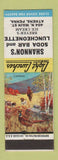 Matchbook Cover - Shannon's Soda Bar Luncheonette Athens PA