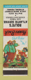 Matchbook Cover - Rolfe's Atlantic oil gas Athens PA hillbilly