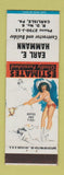 Matchbook Cover - Earl Hammann Contractor Builder Carlisle PA pinup