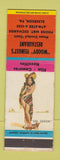 Matchbook Cover - Woody Yeingst's Restaurant Elverson PA pinup