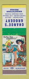 Matchbook Cover - Chance's Grocery Knightstown IN hillbilly