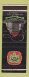 Matchbook Cover - Hotel Vancouver BC