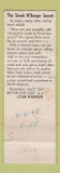 Matchbook Cover - Steak Burger Restaurants Toronto London ON Buffalo NY