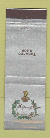 Matchbook Cover - John Wanamaker Tobacco Shop Philadelphia PA WORN