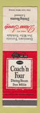 Matchbook Cover - Diana Sweets Toronto ON Don Mills Yorkdale WEAR