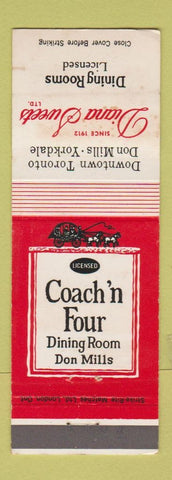 Matchbook Cover - Diana Sweets Toronto ON Don Mills Yorkdale WEAR