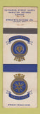 Matchbook Cover - HMCS Star Hamilton ON