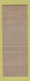 Matchbook Cover - HMCS Star Hamilton ON